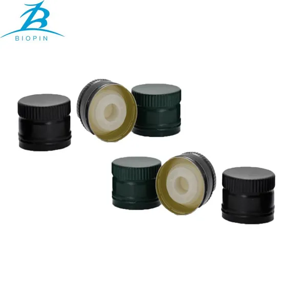Wholesale BIOPIN Aluminum Caps - Custom Olive Oil Bottle Lids, Logo Print & Airtight Sealing photo-5