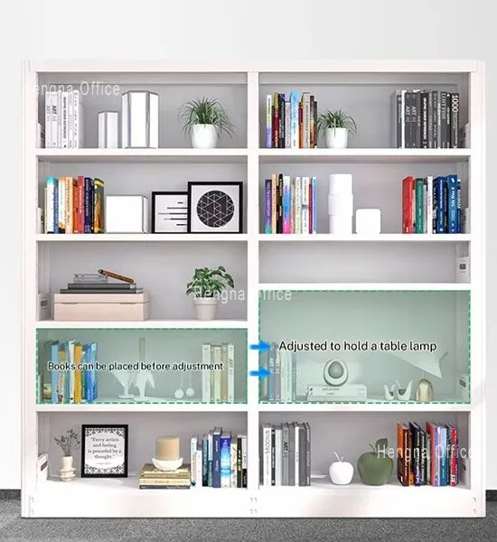 Multi-tier Fence Bookshelf | for Home Storage in Calgary| Anti-Slip Security for Toys & Decor - JUNTUO