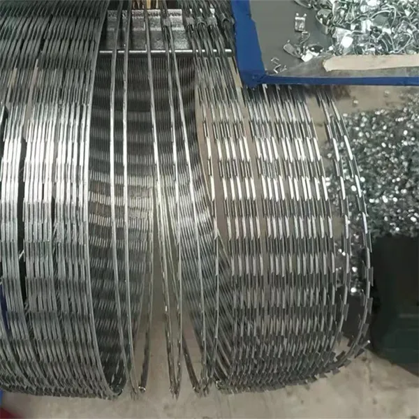 Hot Dipped Galvanized Concertina Razor Barbed Wire for Robust Security Fencing photo-2