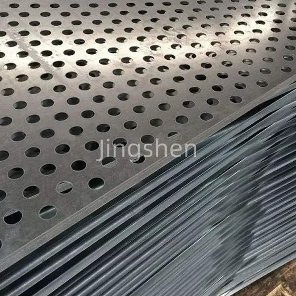 Galvanized Perforated Metal Mesh Wall Panel, Perforated Grating, Black Steel, Aluminum Micro-perforated Panel