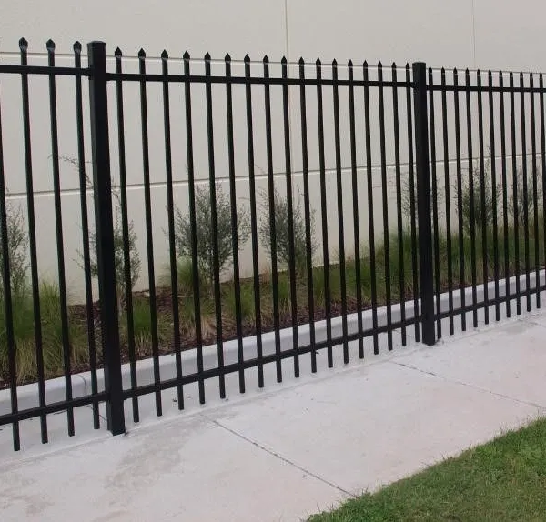 Aluminum and Iron Flat Top Safety Fence for Garden, Yard, School, and Balcony Security photo-4