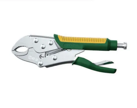 10 Inch Dipped Handle Round Nose Locking Pliers Round Jaw Vice Grips Adjustable Pipe Clamping Pliers