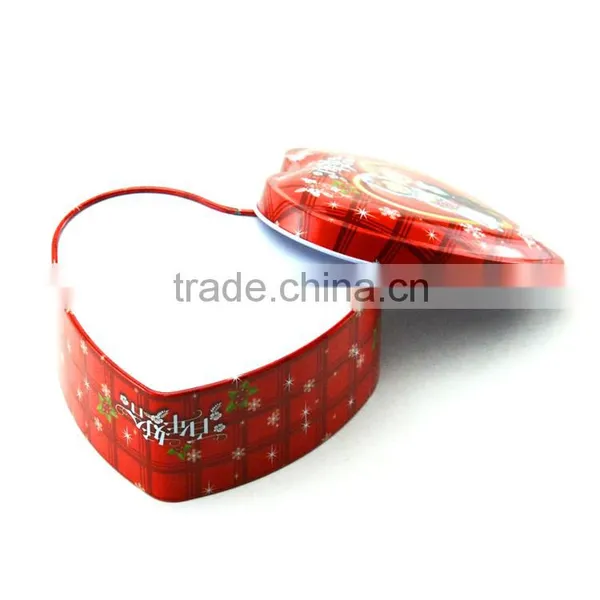 Cute Heart Shape Tin Box for Candies,gift Box for Kids,wedding Candy Cans With Heart Shape photo-2