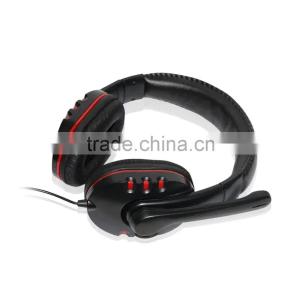 2016 New for PS4 / XBOX360 / PS3 / PC 4in1 Wired Stereo Headphone With Mic photo-4