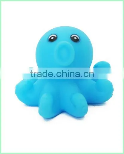 Plastic Marine Animals Bath Toys for Baby Squeezing Toys for Infants photo-4