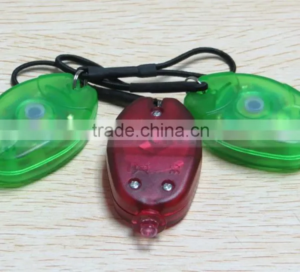 Super Bright Key Holder Red Green Warning Safe LED Light photo-6