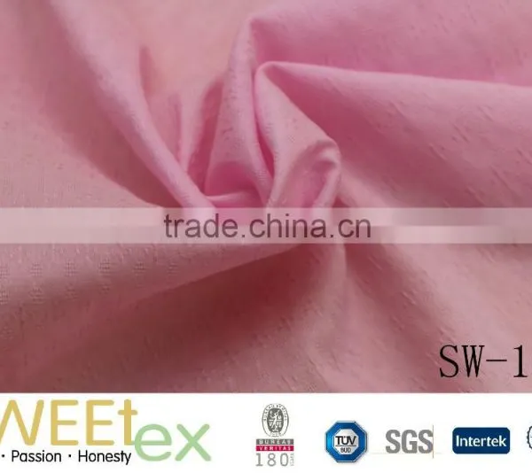 GOOD QUALITY COTTON NYLON SPANDEX DOBBY STRETCH FABRIC photo-4