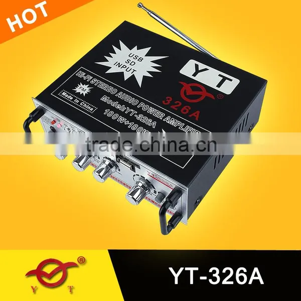 Usb Car Mp3 Amplifier YT-326A Support CD/DVD/VCD Input
