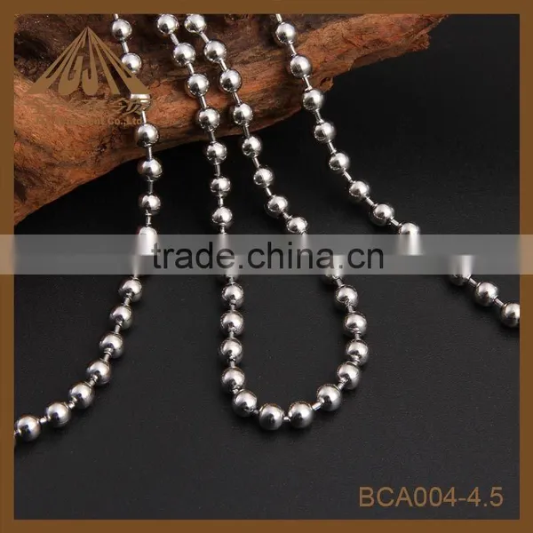 Fashion Metal Ball Chain 316L Stainless Steel photo-3