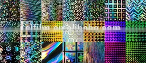 Silver Metallized Pet Holographic Film for Printing Lamination photo-6