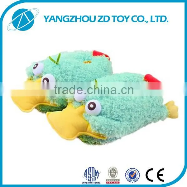 High Quality New Design Short Plush Cheap Indoor Slippers