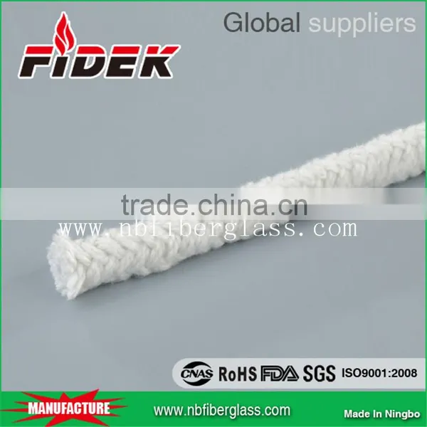 High Temperature 8mm Ceramic Fiber Round Rope