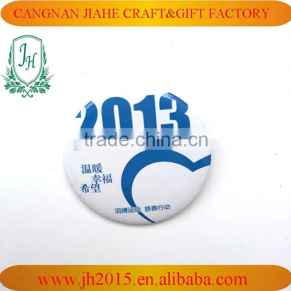 2016 High Quality New Design Promotional Souvenir Tinplate Button Badges photo-2