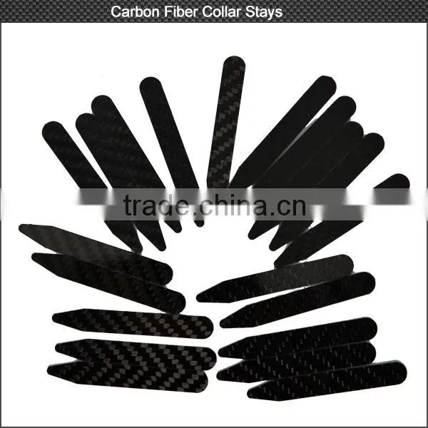 High Quality Dress Shirt Stay Stiffener Carbon Fiber Metal Collar Stays or Elegent Garment Accessory Collar Bone photo-4