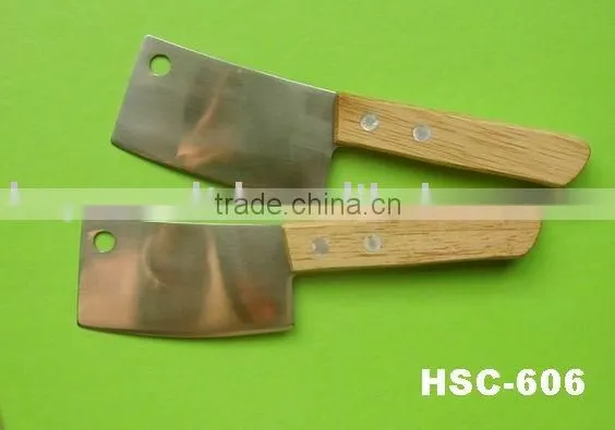 stainless steel cheese cleaver