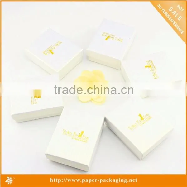 White Cardboard Ring Boxes Wholesale photo-5