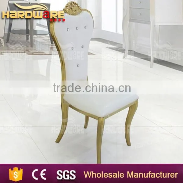 Comfortable Dining Kitchen Chairs With Stainless Steel Chair Legs photo-4