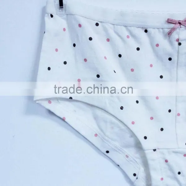 China Children's Underwear Factory Lovely Girls Thong Panties 15 Years Girls in Underwear photo-2