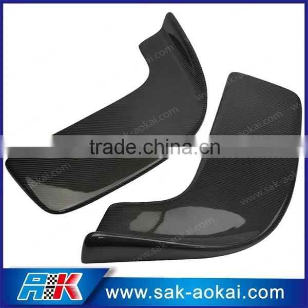 HOT!! Carbon Fiber Car Front Bumper Lip Spoiler Front Splitter(pair), Front Lip Spoiler photo-3
