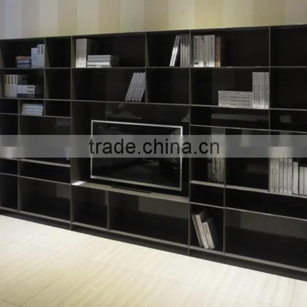 Modern Wood Combination Cabinet (SM-TV06)