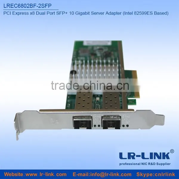LR-LINK LREC6802BF-2SFP+ PCIe x8 Dual Port SFP+ Optical 10G Network Card Compatible Intel X520 photo-4