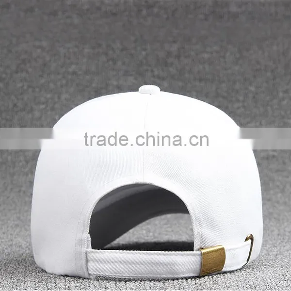 White Blank Baseball Cap With Fashion Unique Design for Wholesale Supplier's Choice photo-3