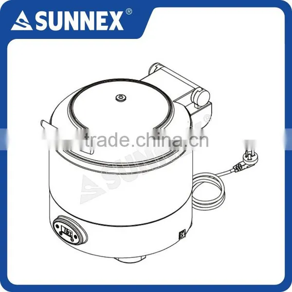 SUNNEX Specialized Luxury Mirror Polished 304 Cover 10 Litre Electric Soup Station photo-6