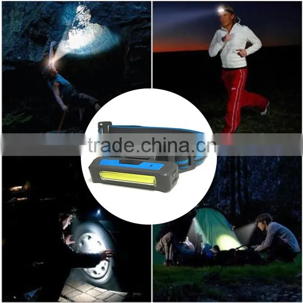 Professsional Lighting Products BT-4901 7 Light Level 3W Head Light, COB USB Head Lamp photo-6