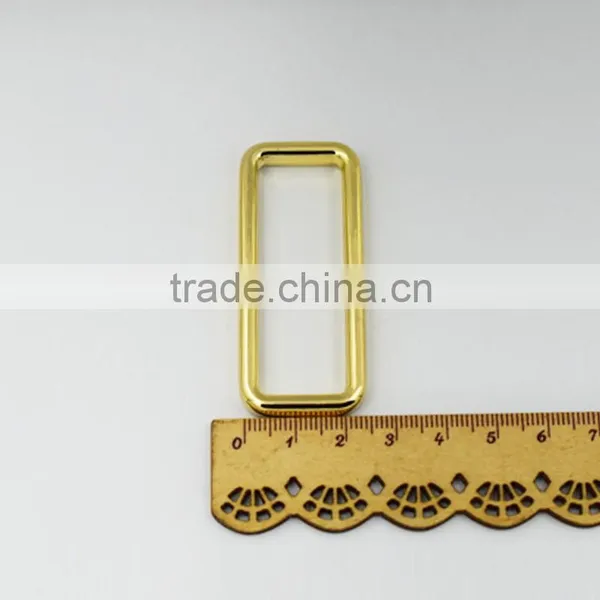 China Supplier High Quality Zinc Alloy Square Buckle Ring for Bag Strap photo-2
