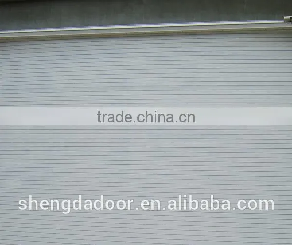 China Galvanized Steel Windproof Automatic Industrial Roller Shutter Door photo-2