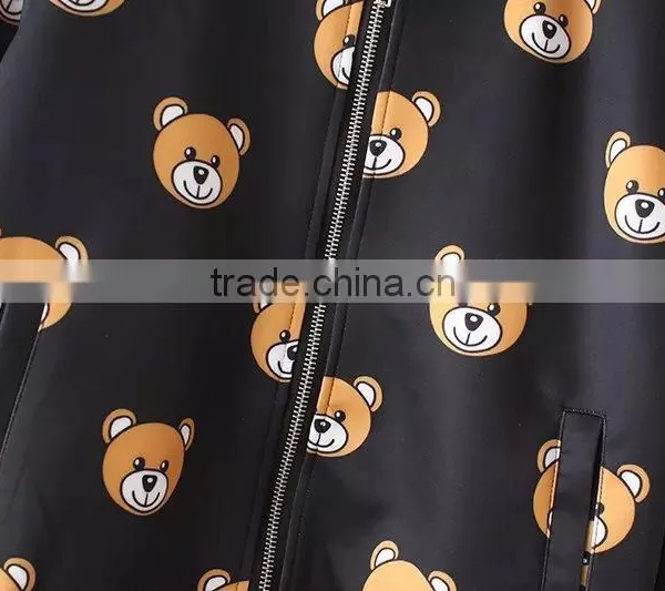 Cheap China Wholesale Clothing Panda Baseball Jacket photo-6