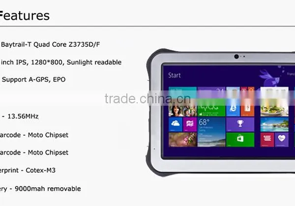BT610 Rugged RFID Tablet Pc, Rugged RFID Tablets, Rugged Tablet Quality Choice photo-2