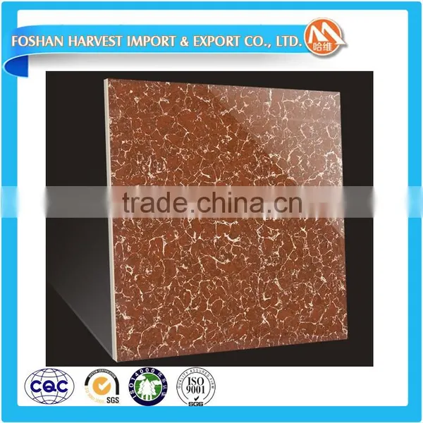 Polished Red Maroon Pilates Double Loading Floor Tile