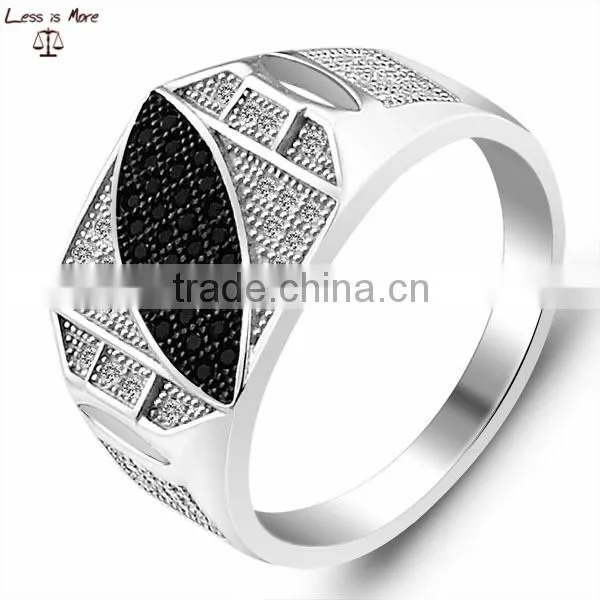 Jewelry Sterling Silver Men Gay Ring Fashionable Engagement Ring for Men