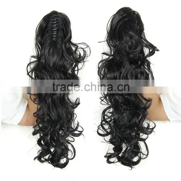 Ponytail Synthetic Hair Curly Style Many Colors Possible photo-5