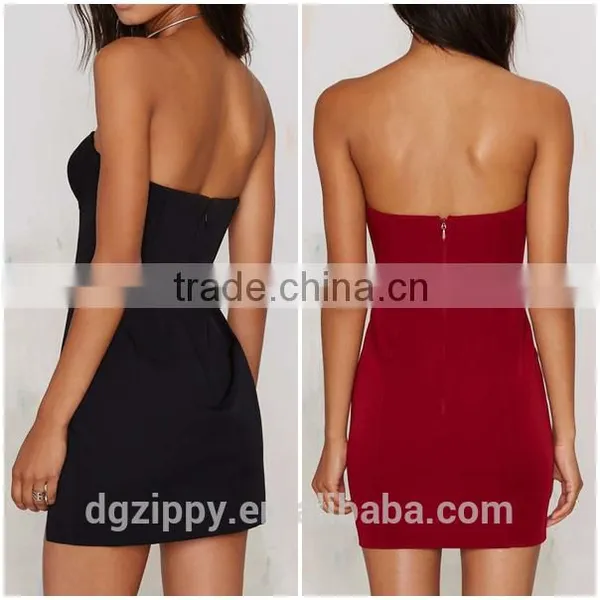 2016 Wholesale Sexy Fashion Strapless Bandage Dress Quality Choice photo-4