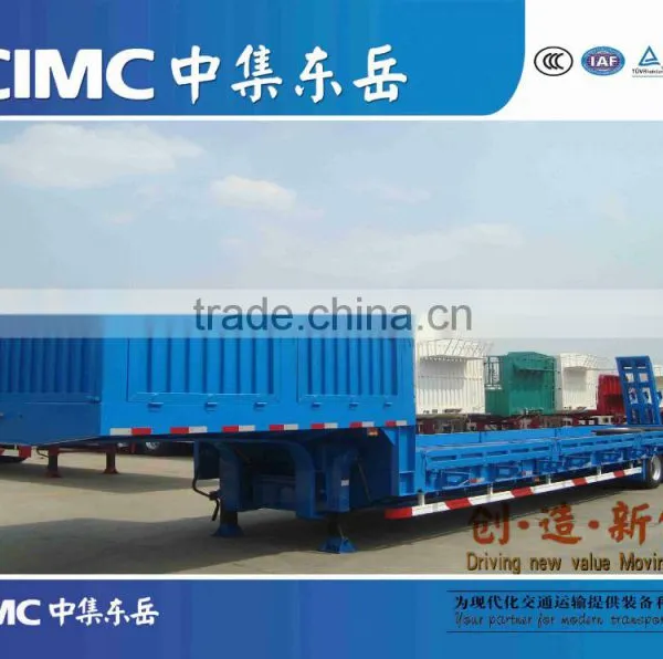 Heavy Duty Lowbed Lowboy Semi Trailer photo-4