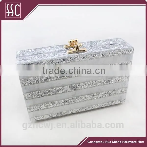 Guangzhou Fashion Wholesale Acrylic Bay,acrylic Box Clutch Evening Bag photo-2