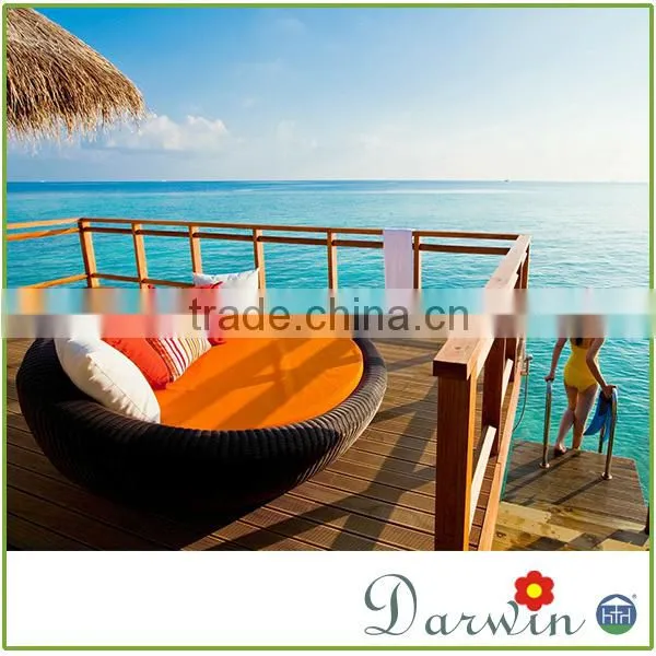 Wicker Rattan Cheap Outdoor Resin Wicker Outdoor Daybed photo-3