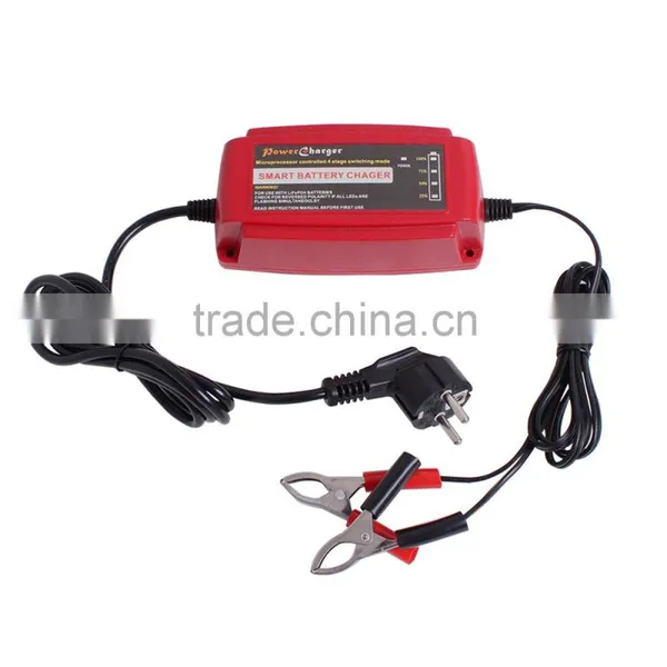 Factory Direct Sale Smart Battery Charger 14.4V 5A Lifepo4 Electric Tricycle Battery Charger photo-3