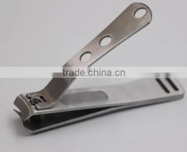 Factory Direct Sale Stainless Steel Nail Clippers Three Holes File With Nail Clippers photo-2