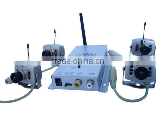 Wireless camera kit for security kit