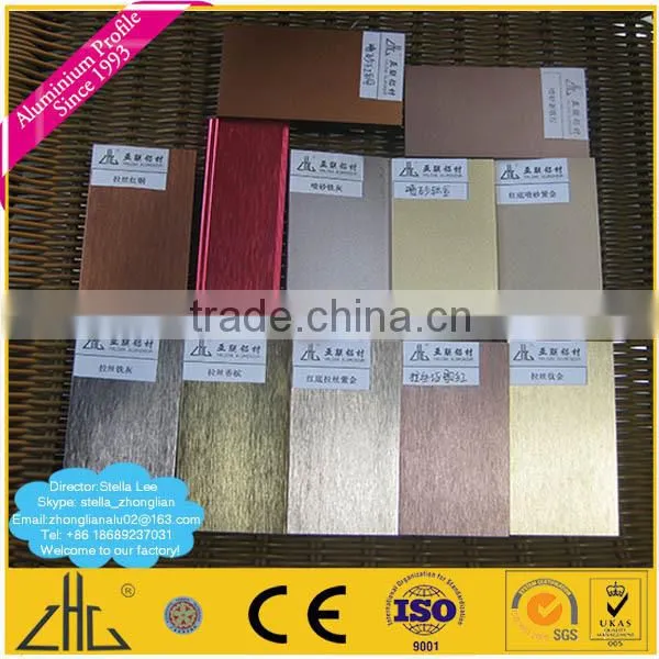 Wow!! Polish Aluminium Profile Frame OEM/ Polishing Anodized Aluminium Pole Profile / Polish Brush Aluminum Kitchen Door Profile photo-4