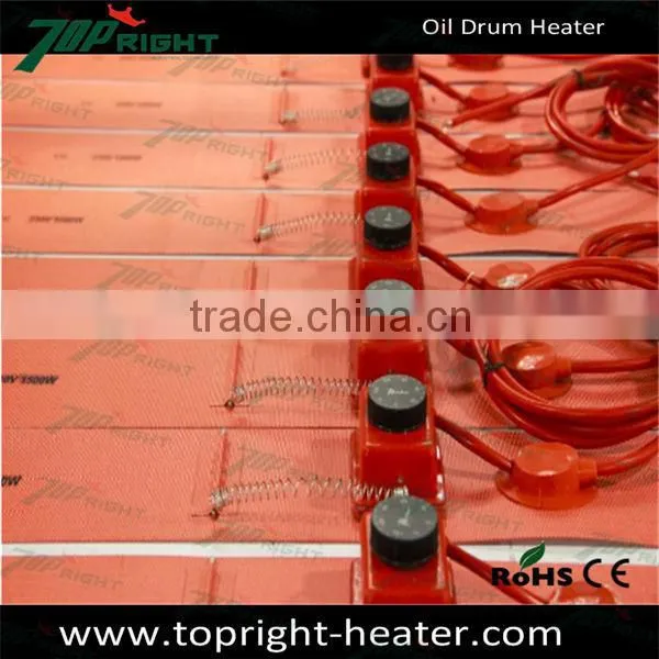 Professional Customizing Kinds of Silicone Rubber Heater Flexible Insulation Drum Heater photo-3