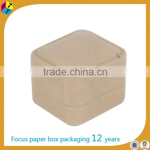 Elegant High End Paper Packaging Jewelry Box Velvet photo-3
