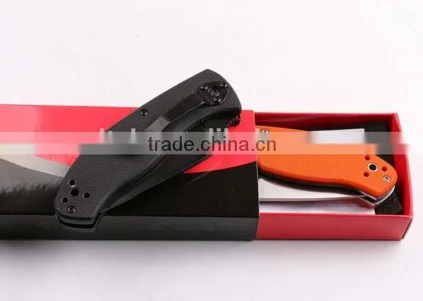 OEM 8CR13MOV Stainless Steel G10 Camping Knife photo-6