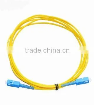 SC/UPC-SC/UPC G652d G657A Singelmode Simplex Fiber Optic Patch Cord Yellow Color LSZH Jacket photo-4