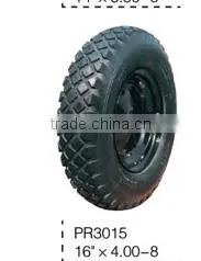 Qingdao Wholesale 10 Inch Pneumatic Wheel Barrow Solid Rubber Wheel photo-3