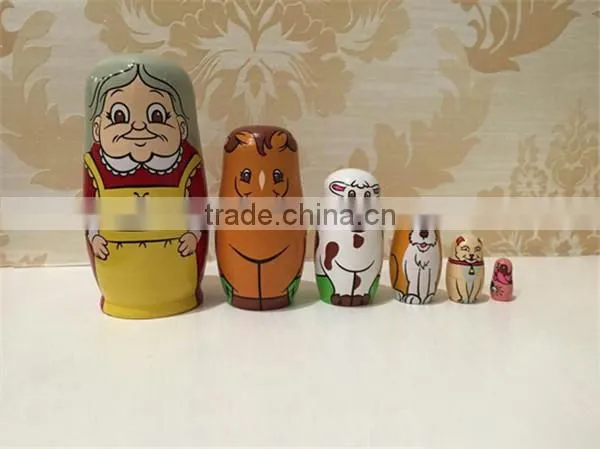 Customized Accept Nesting Doll Decoration for Home photo-4