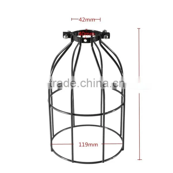 Classical Industrial Style Metal Cage Ceiling Pendant Light Lamp Shades photo-5